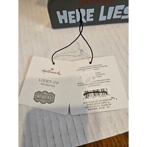 New Hallmark Beetlejuice Light up Tabletop Sign Marquee style Battery powered